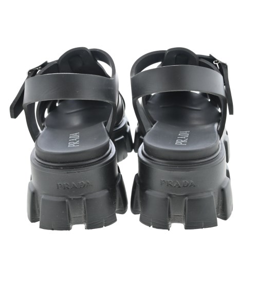 PRADA（プラダ）サンダル 黒 サイズ:UK7(25.5cm位) メンズ/2200724144150