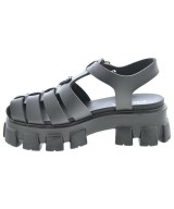 PRADA（プラダ）サンダル 黒 サイズ:UK7(25.5cm位) メンズ/2200724144150