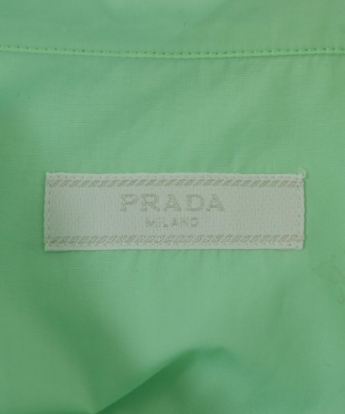 PRADA（プラダ）カジュアルシャツ 緑 サイズ:S メンズ/2200719849381
