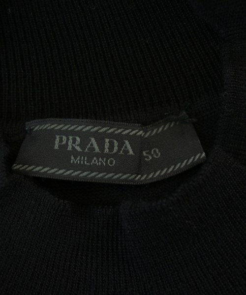PRADA（プラダ）ニット・セーター 黒 サイズ:50(XL位) メンズ/2200724370023