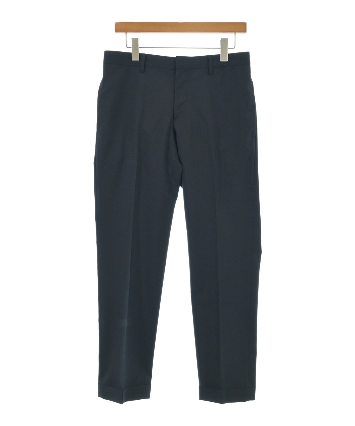 PRADA プラダ スラックス パンツ ネイビー 48 イタリア製 Lサイズ 紺 PRADA（プラダ）スラックス 紺 サイズ:48(L位) メンズ/2200724370030