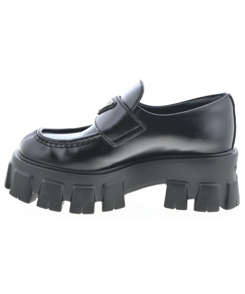PRADA（プラダ）ドレスシューズ/ローファー 黒 サイズ:35(21.5cm位) レディース/2200720277012