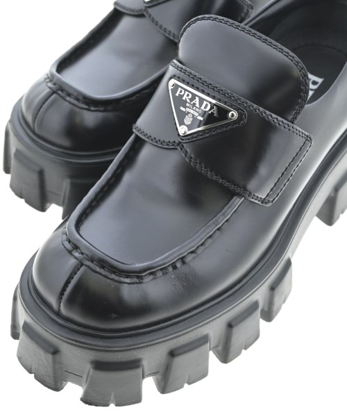 PRADA（プラダ）ドレスシューズ/ローファー 黒 サイズ:35(21.5cm位) レディース/2200720277012