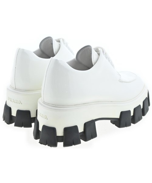 PRADA（プラダ）ドレスシューズ/ローファー 白 サイズ:34 1/2(21cm位) レディース/2200720277029