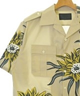 PRADA（プラダ）カジュアルシャツ ベージュ サイズ:L メンズ/2200724251087
