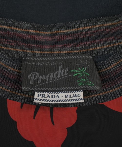 PRADA（プラダ）Tシャツ・カットソー 黒 サイズ:S レディース/2200724616015