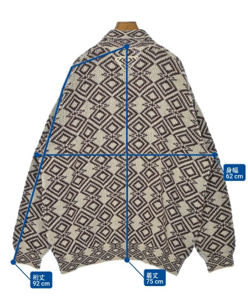 PRADA（プラダ）カーディガン ベージュ サイズ:38(S位) レディース/2200724641109