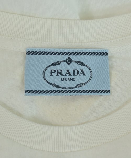 PRADA（プラダ）Tシャツ・カットソー 白 サイズ:XS レディース/2200724795147