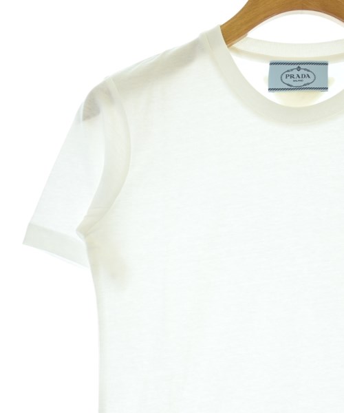 PRADA（プラダ）Tシャツ・カットソー 白 サイズ:XS レディース/2200724795147