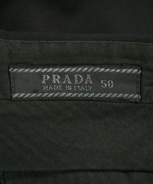 PRADA（プラダ）スラックス 黒 サイズ:50(XL位) メンズ/2200724809080