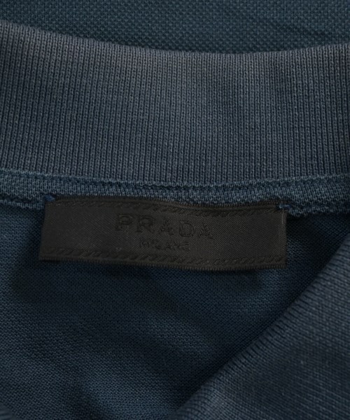 PRADA（プラダ）ポロシャツ 紺 サイズ:M メンズ/2200725084042