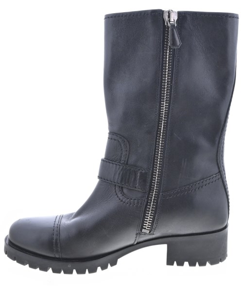 PRADA（プラダ）ブーツ 黒 サイズ:EU39(25.5cm位) レディース/2200725529253