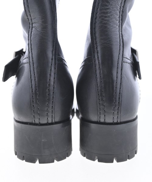 PRADA（プラダ）ブーツ 黒 サイズ:EU39(25.5cm位) レディース/2200725529253