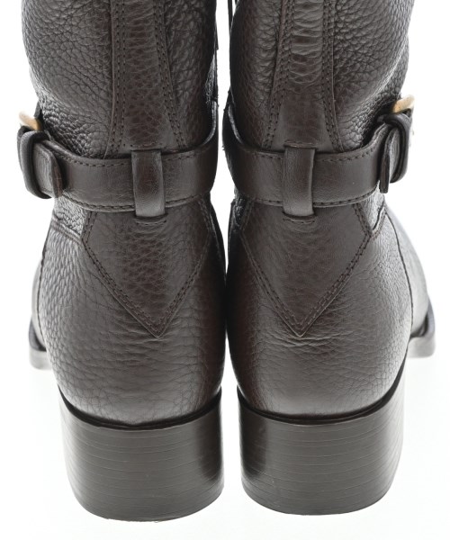 PRADA（プラダ）ブーツ 茶 サイズ:-(24.5cm位) レディース/2200725228019
