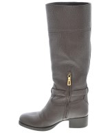 PRADA（プラダ）ブーツ 茶 サイズ:-(24.5cm位) レディース/2200725228019