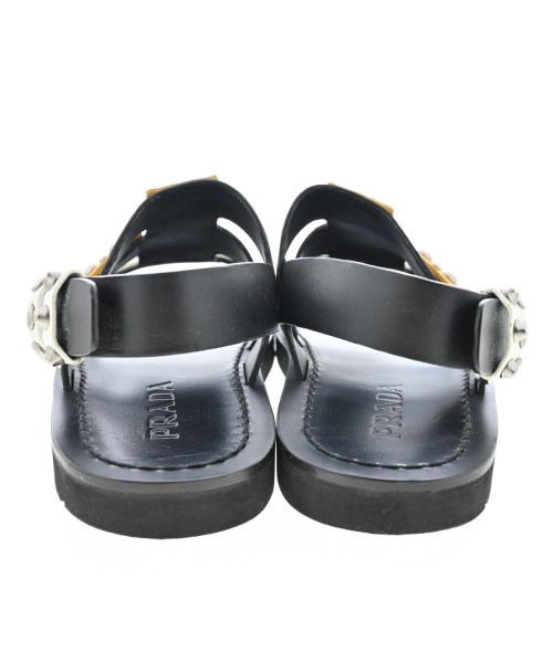 PRADA（プラダ）サンダル 黒 サイズ:40(27cm位) メンズ/2200725735012