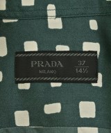 PRADA（プラダ）カジュアルシャツ 緑 サイズ:37(XS位) メンズ/2200725735029