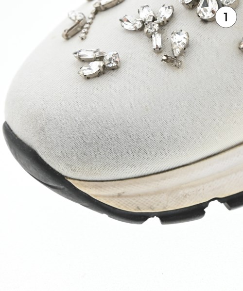 PRADA（プラダ）スニーカー グレー サイズ:38 1/2(25cm位) レディース/2200725746070