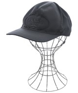 PRADA（プラダ）キャップ 黒 サイズ:M メンズ/2200725834029
