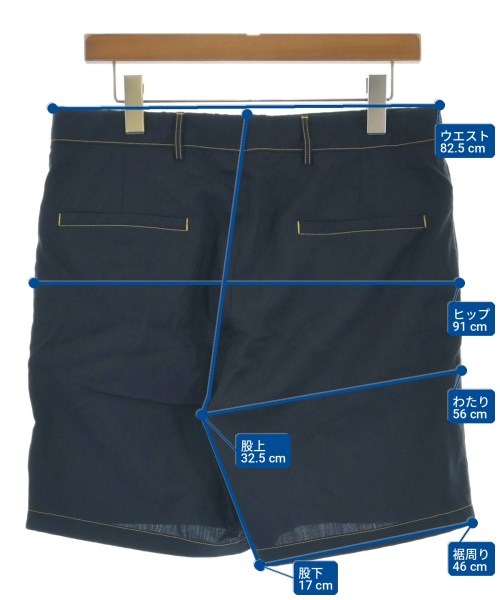 PRADA（プラダ）ショートパンツ 紺 サイズ:48(L位) メンズ/2200726053108