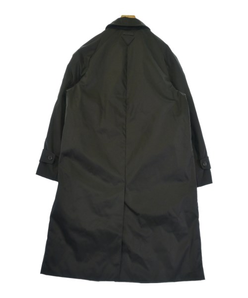 PRADA（プラダ）ステンカラーコート 黒 サイズ:46(M位) メンズ/2200726557019