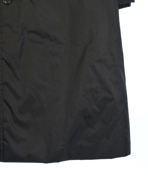 PRADA（プラダ）ステンカラーコート 黒 サイズ:46(M位) メンズ/2200726557019