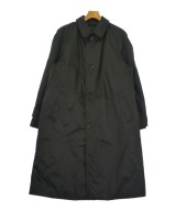 PRADA（プラダ）ステンカラーコート 黒 サイズ:46(M位) メンズ/2200726557019