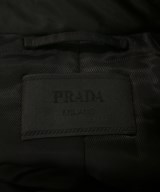 PRADA（プラダ）ステンカラーコート 黒 サイズ:46(M位) メンズ/2200726557019