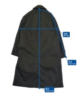PRADA（プラダ）ステンカラーコート 黒 サイズ:46(M位) メンズ/2200726557019
