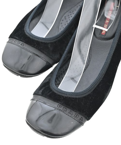 PRADA（プラダ）バレエシューズ/オペラシューズ 黒 サイズ:EU36(22.5cm位) レディース/2200722623053