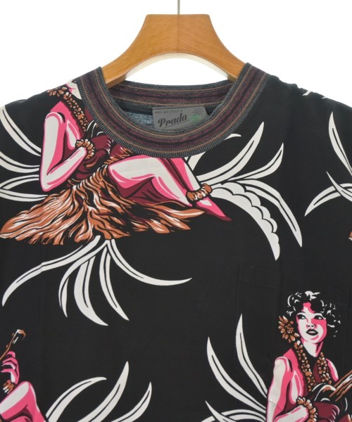 PRADA（プラダ）Tシャツ・カットソー 黒 サイズ:M レディース/2200726792113