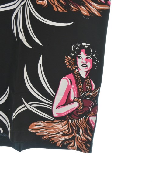 PRADA（プラダ）Tシャツ・カットソー 黒 サイズ:M レディース/2200726792113