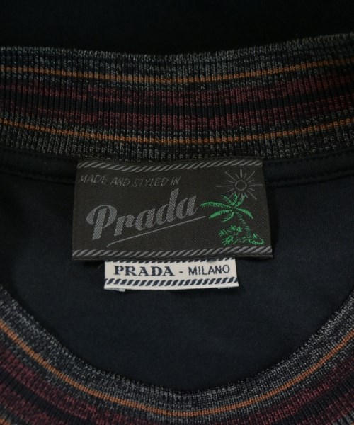 PRADA（プラダ）Tシャツ・カットソー 黒 サイズ:M レディース/2200726792120