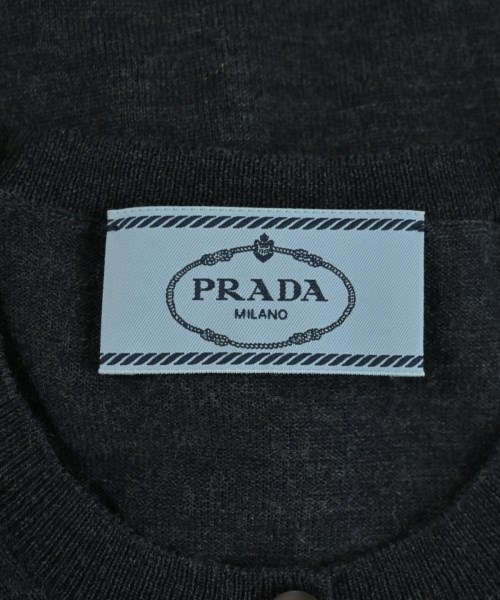 PRADA（プラダ）カーディガン グレー サイズ:38(S位) レディース/2200726477010