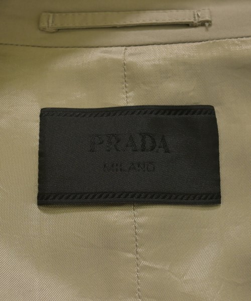PRADA（プラダ）トレンチコート グレー サイズ:48(L位) メンズ/2200727174024