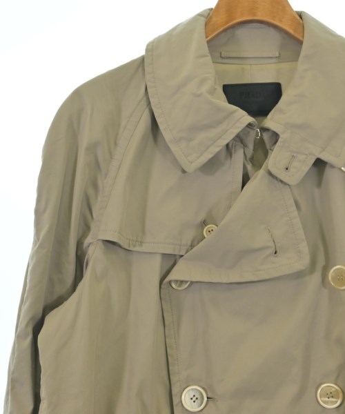 PRADA（プラダ）トレンチコート グレー サイズ:48(L位) メンズ/2200727174024