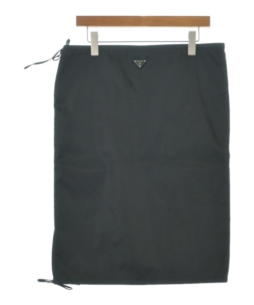PRADA（プラダ）ひざ丈スカート 黒 サイズ:36(XS位) レディース/2200727447029
