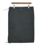 PRADA（プラダ）ひざ丈スカート 黒 サイズ:36(XS位) レディース/2200727447029