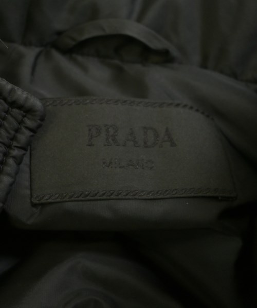 PRADA（プラダ）ダウンジャケット/ダウンベスト 黒 サイズ:50(XL位) メンズ/2200727731029