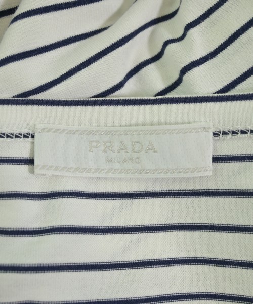 PRADA（プラダ）Tシャツ・カットソー 白 サイズ:M メンズ/2200727823304