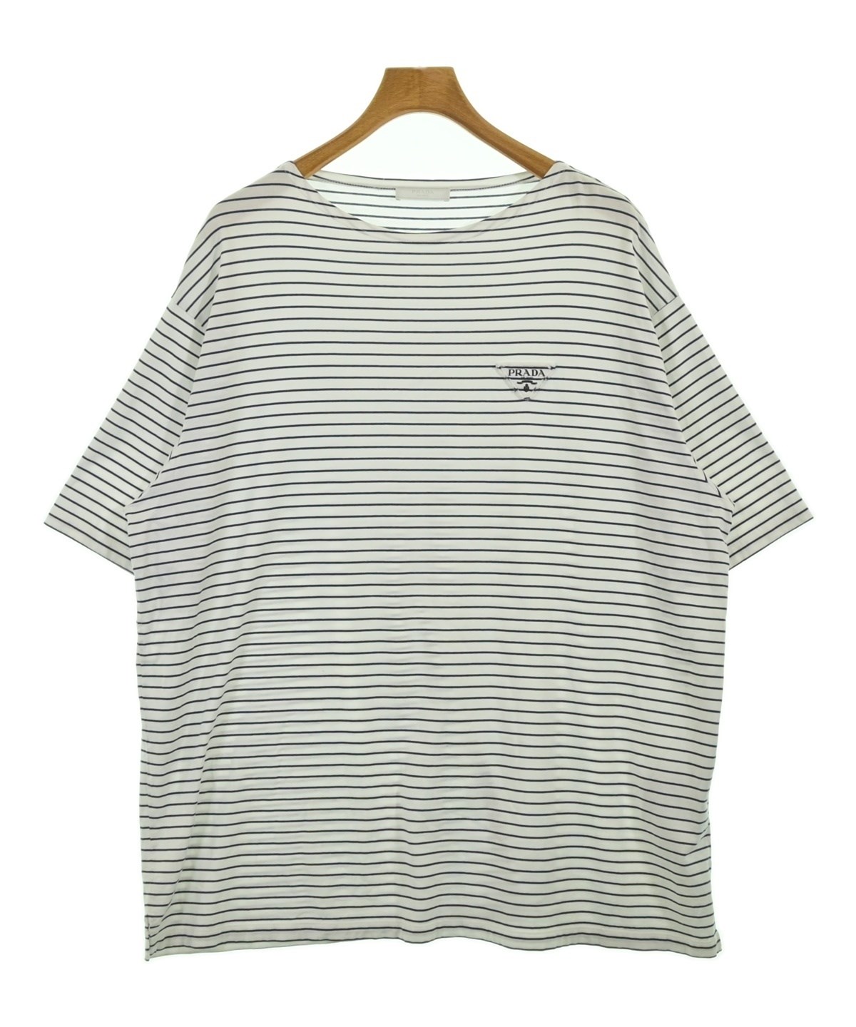 PRADA（プラダ）Tシャツ・カットソー 白 サイズ:M メンズ