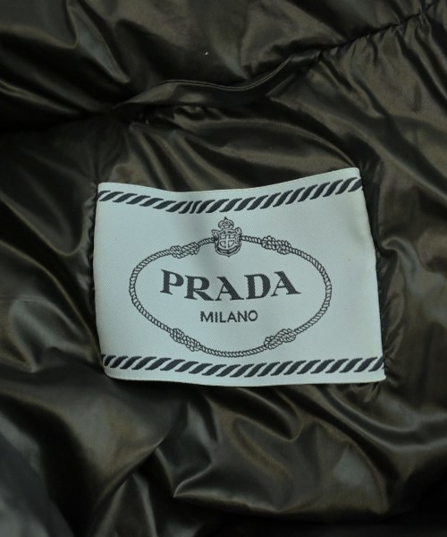 PRADA（プラダ）ダウンジャケット/ダウンベスト 黒 サイズ:38(S位) レディース/2200727830012