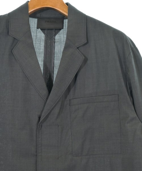 PRADA（プラダ）テーラードジャケット グレー サイズ:46(M位) メンズ/2200725513016