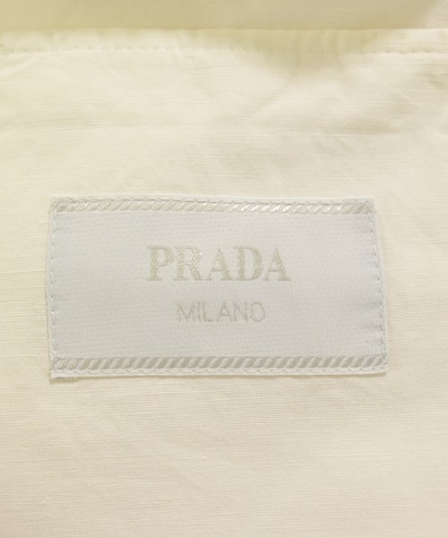 PRADA（プラダ）ブルゾン 白 サイズ:48(L位) メンズ/2200725513061