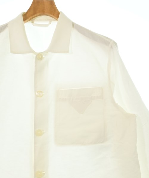 PRADA（プラダ）ブルゾン 白 サイズ:48(L位) メンズ/2200725513061