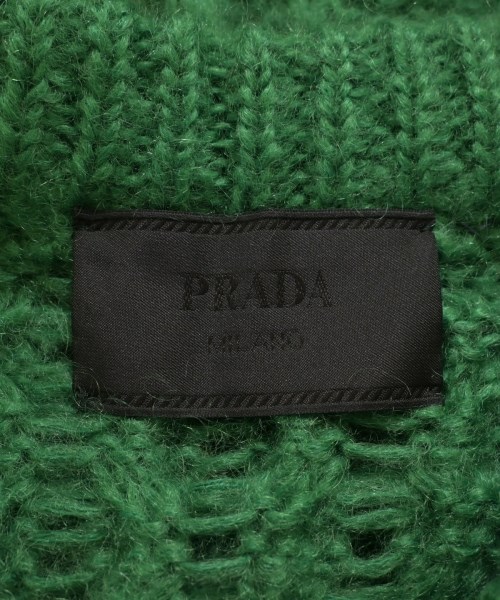 PRADA（プラダ）ニット・セーター 緑 サイズ:44(S位) メンズ/2200728384019