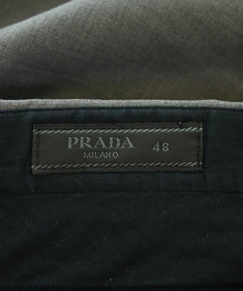 PRADA（プラダ）スラックス グレー サイズ:48(L位) メンズ/2200728474093