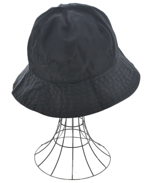 PRADA（プラダ）ハット 黒 サイズ:- レディース/2200728653153