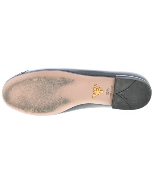 PRADA（プラダ）ドレスシューズ/ローファー 黒 サイズ:EU35 1/2(22cm位) レディース/2200728674042