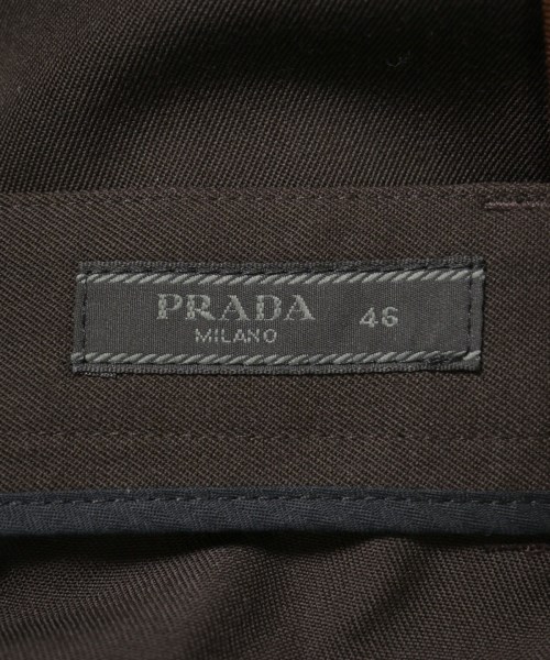 PRADA（プラダ）スラックス 茶 サイズ:46(M位) メンズ/2200728806078